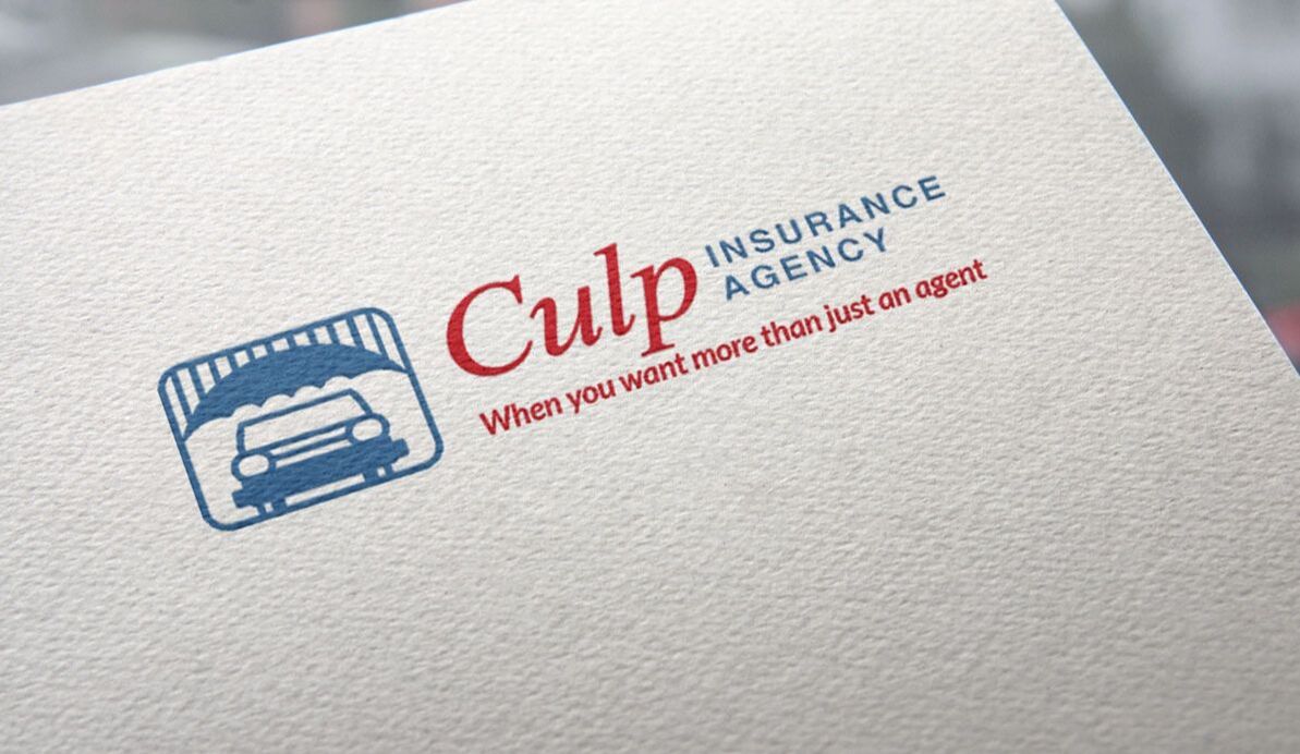 Culp Insurance Agency logo printed on a paper